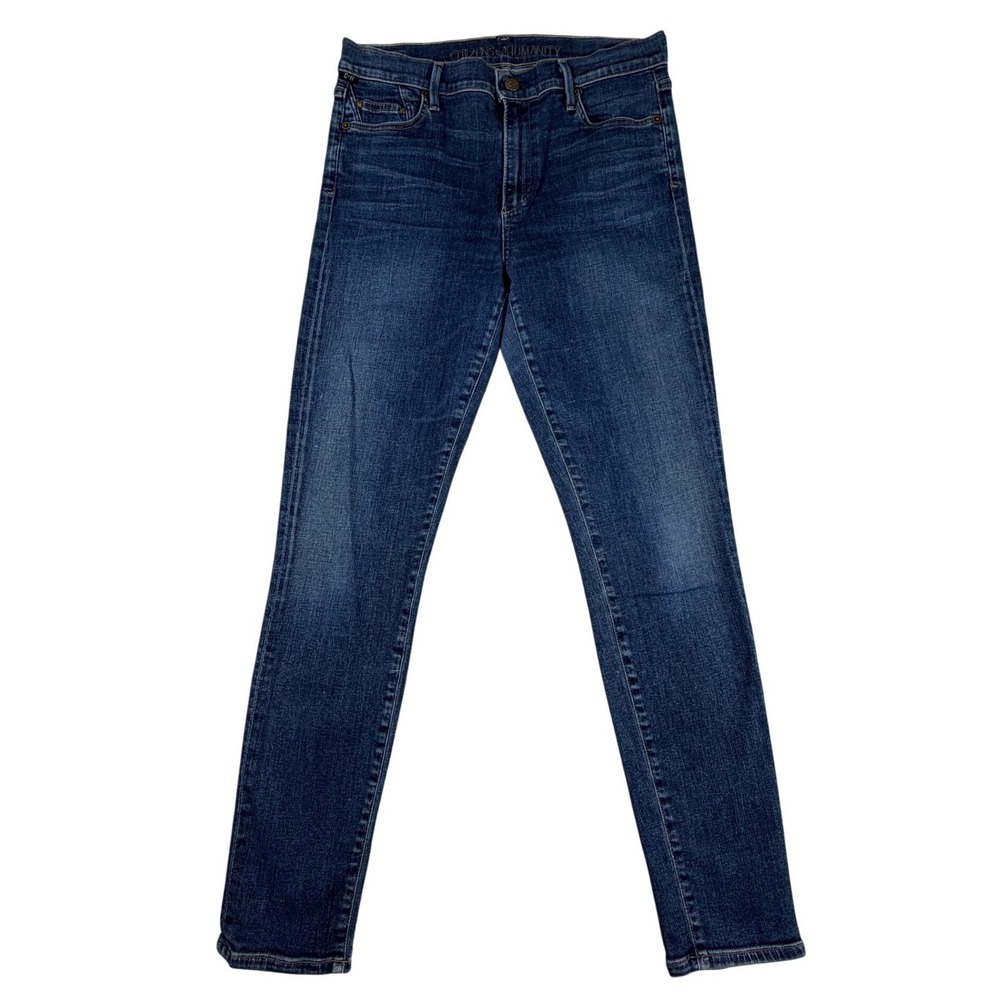 Citizens of Humanity Rocket High Rise Skinny Jeans Dark Wash Blue Size 31